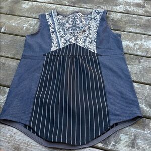 Orphanage - hand made and locally made Sleeveless Patterned Top size S